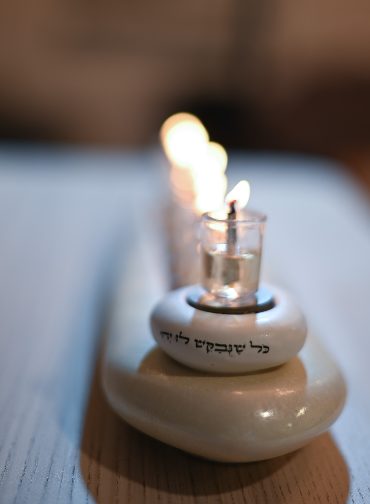 חנוכיה דגם פרח- ויהי אור | קולקציית טבע
