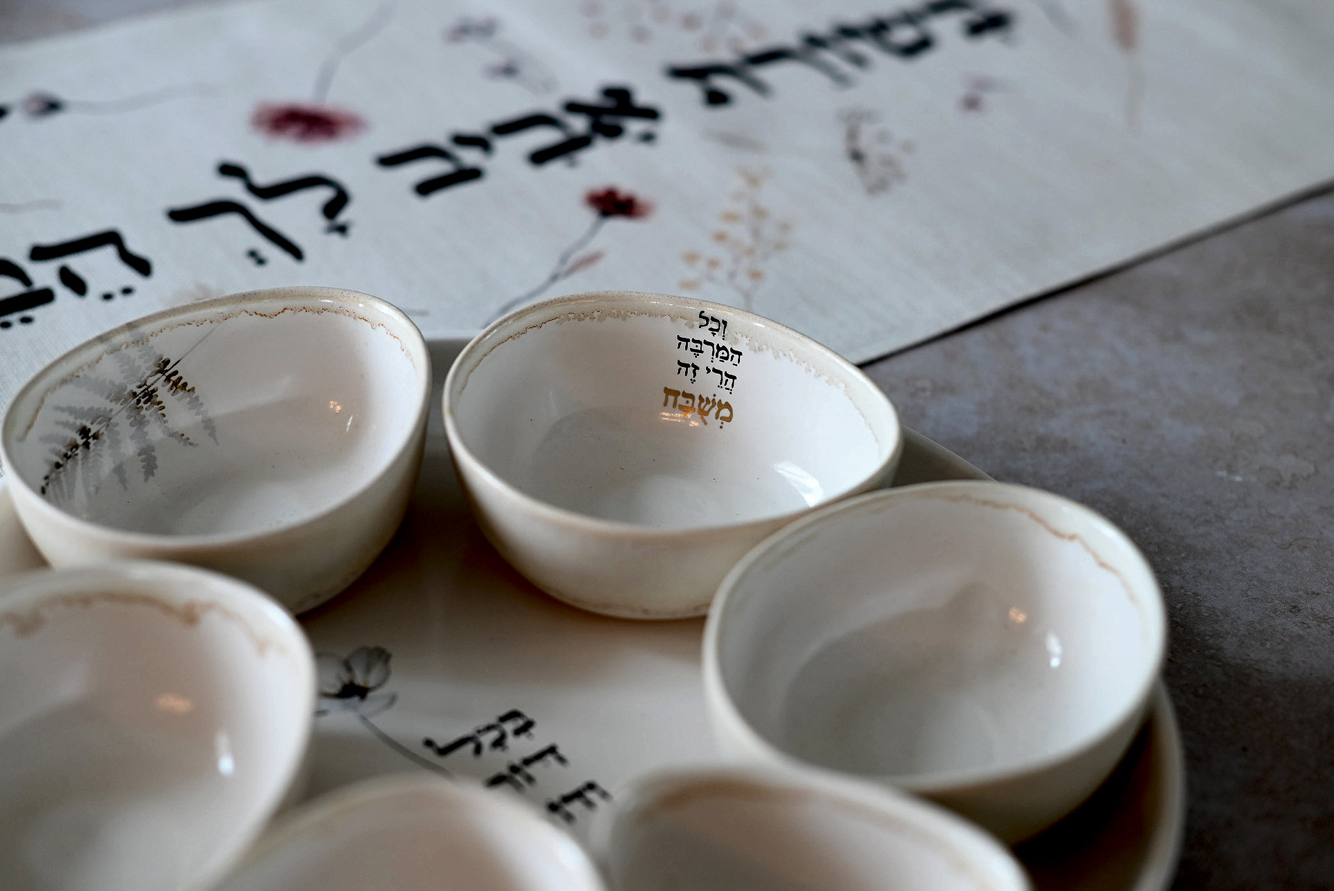 צלחת פסח /  בכל דור ודור